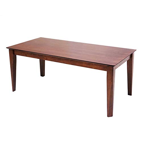 Mendler Esstisch HWC-G64, Esszimmertisch Küchentisch Holztisch Tisch, rechteckig Massiv-Holz FSC-Zertifiziert - 160x90cm